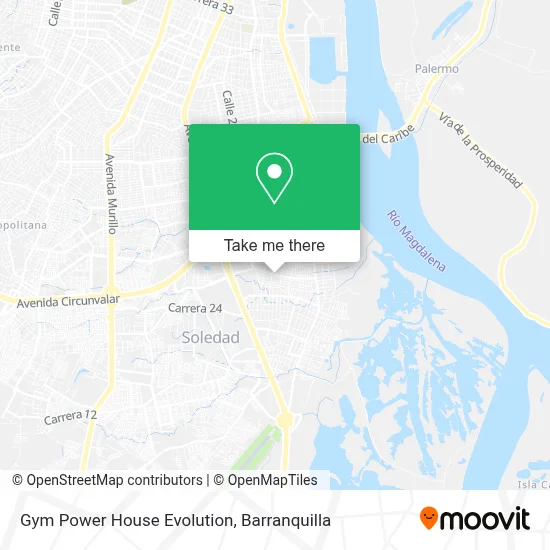 Gym Power House Evolution map