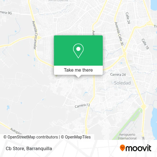 Cb Store map