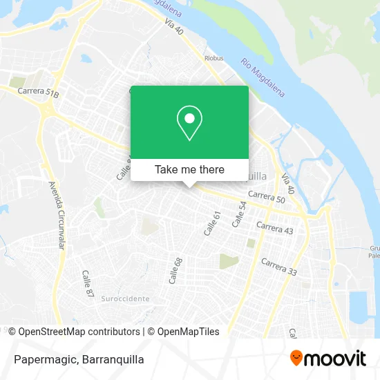 Papermagic map