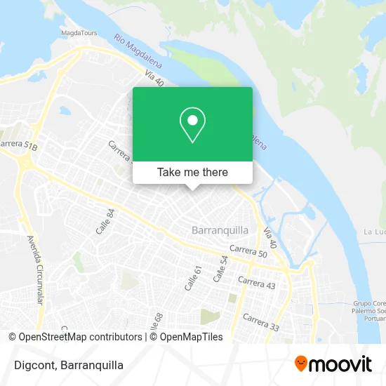 Digcont map