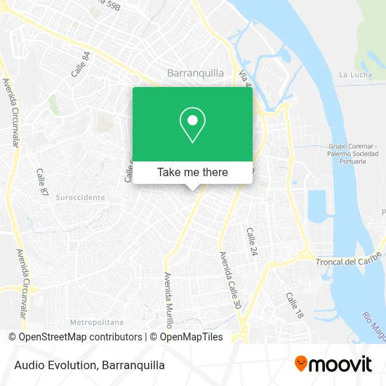 Audio Evolution map