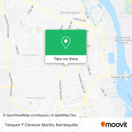 Tanques Y Canecas Murillo map