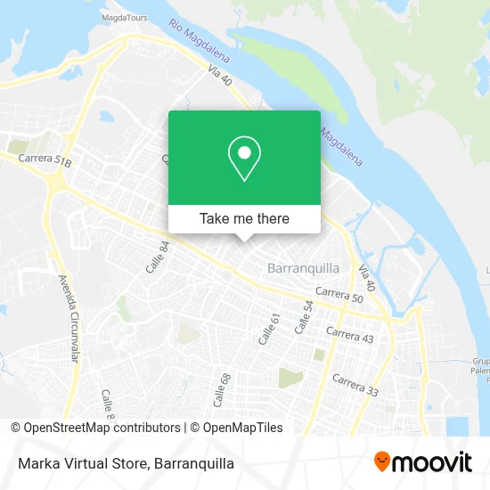Marka Virtual Store map