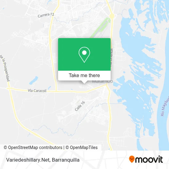 Variedeshillary.Net map