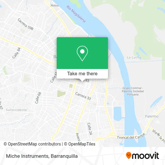 Miche Instruments map
