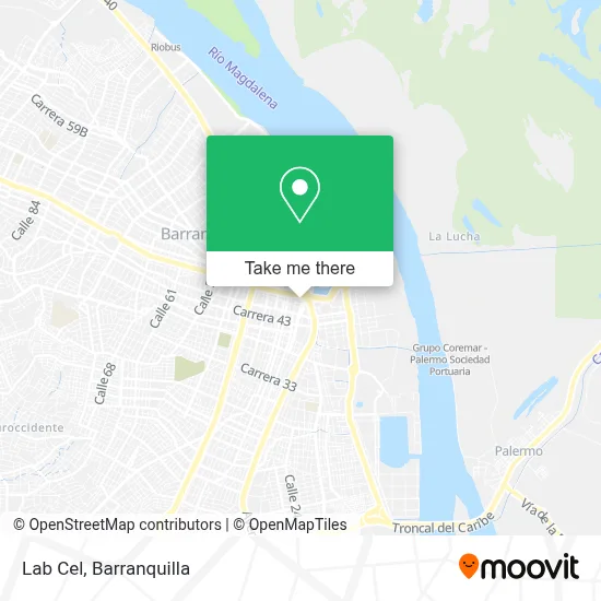 Lab Cel map