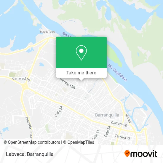 Labveca map
