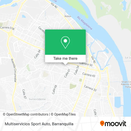 Multiservicios Sport Auto map