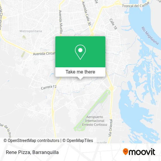 Rene Pizza map