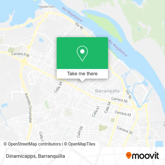 Dinamicapps map