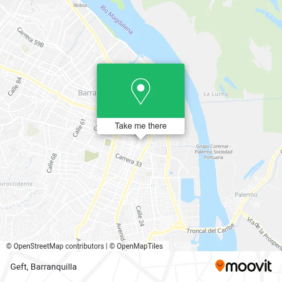 Geft map
