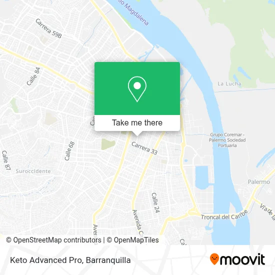 Keto Advanced Pro map