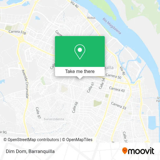 Dim Dom map