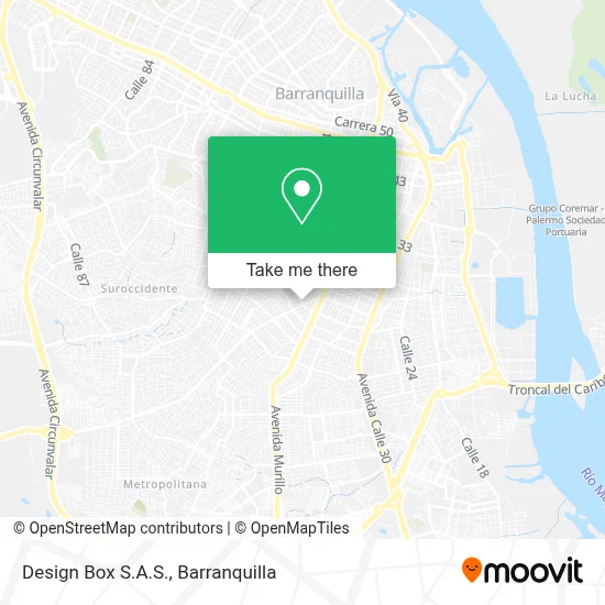Design Box S.A.S. map