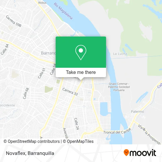 Novaflex map