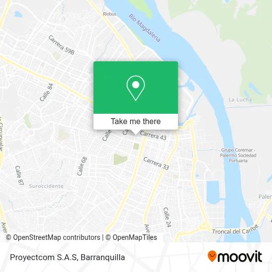 Proyectcom S.A.S map