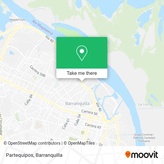 Partequipos map