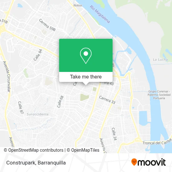 Construpark map