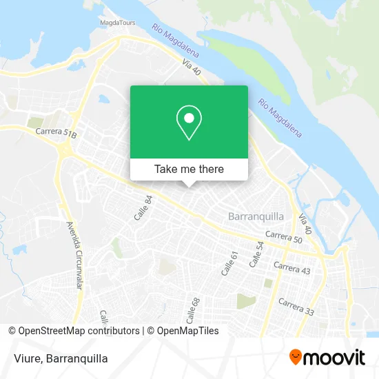 Viure map