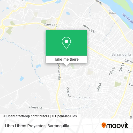 Libra Libros Proyectos map