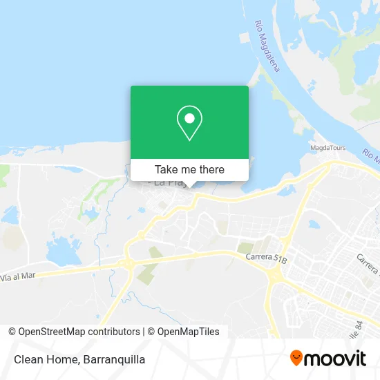 Clean Home map