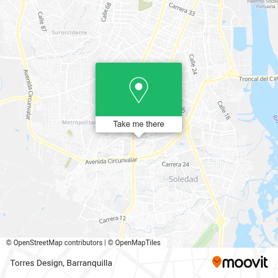 Torres Design map