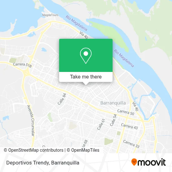 Deportivos Trendy map