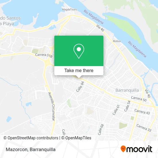 Mazorcon map