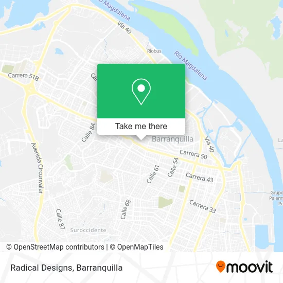 Radical Designs map