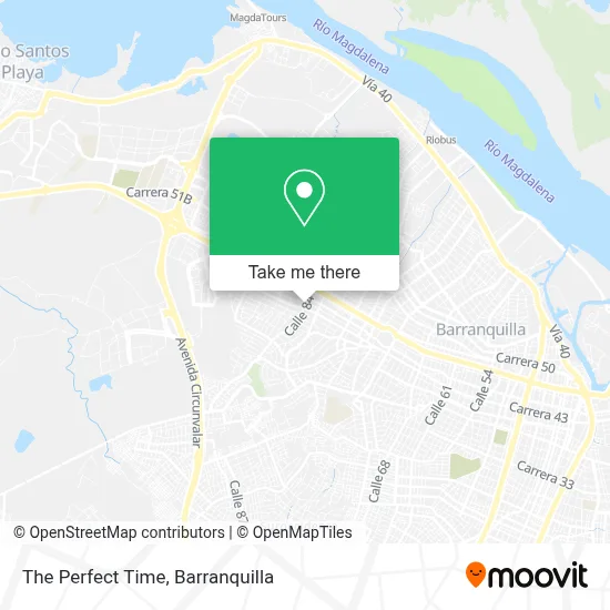 The Perfect Time map