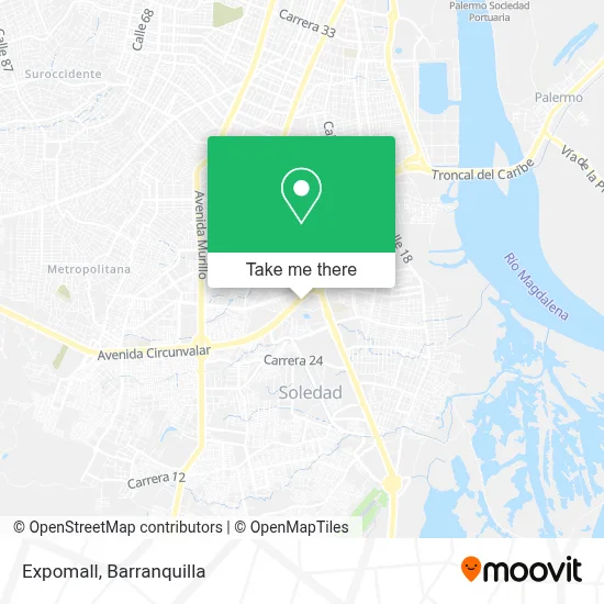Expomall map