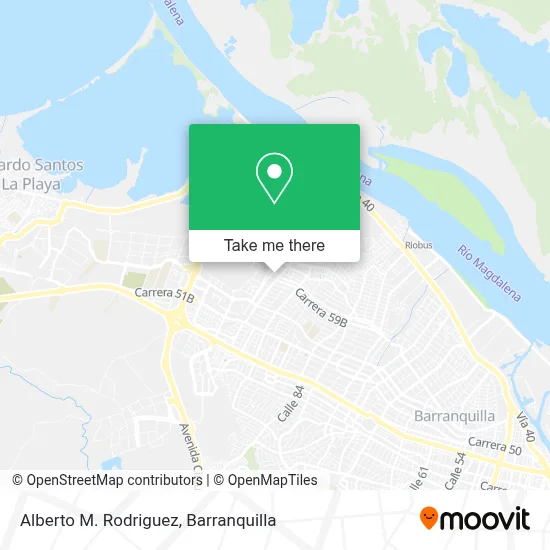 Alberto M. Rodriguez map