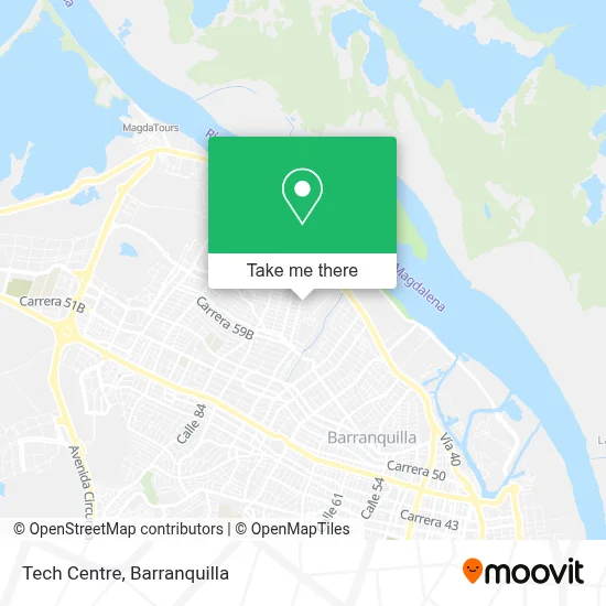 Tech Centre map