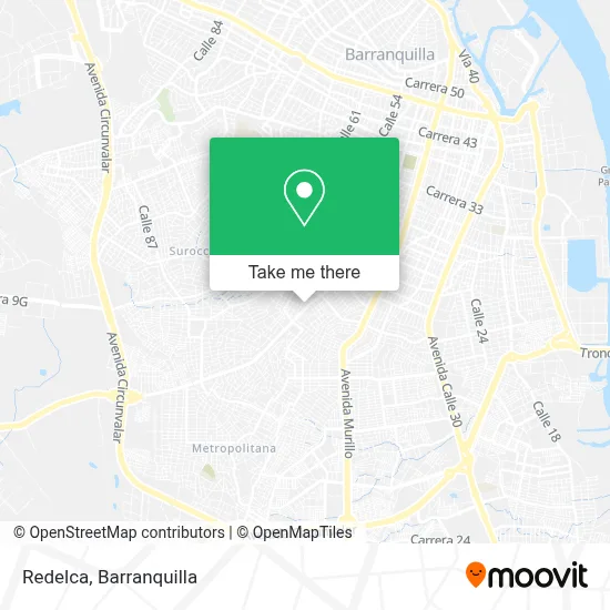 Redelca map