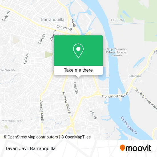Divan Javi map
