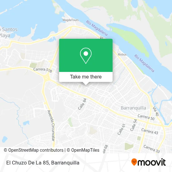 El Chuzo De La 85 map