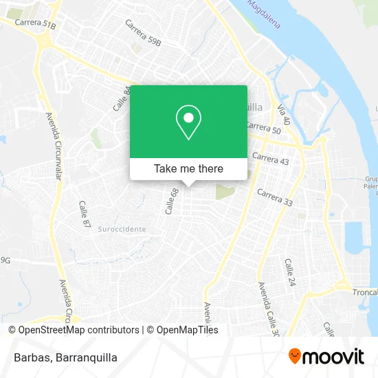 Barbas map