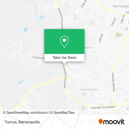 Turcus map