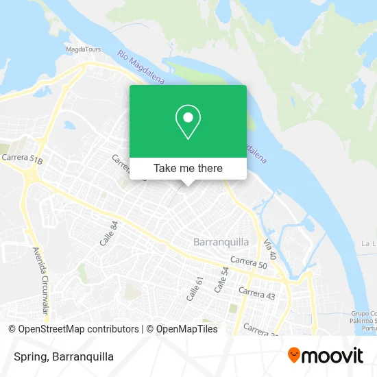 Spring map