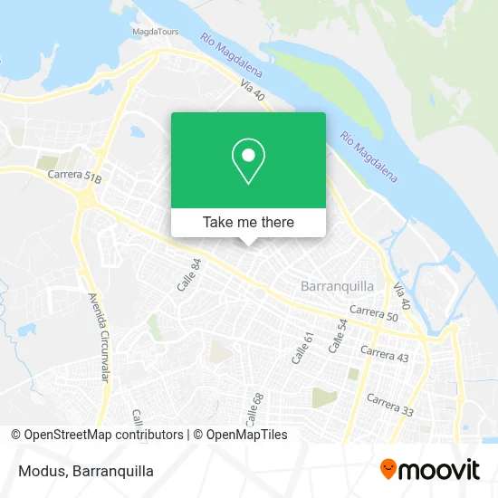 Modus map