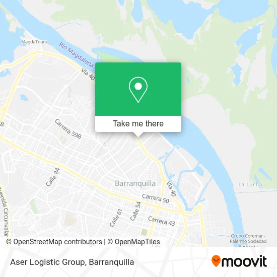 Aser Logistic Group map
