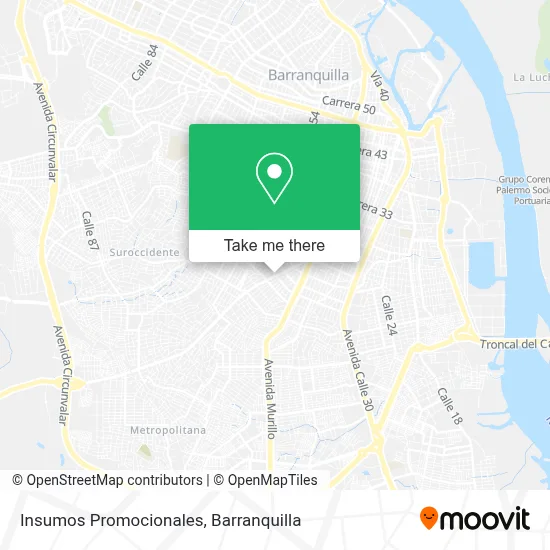 Insumos Promocionales map