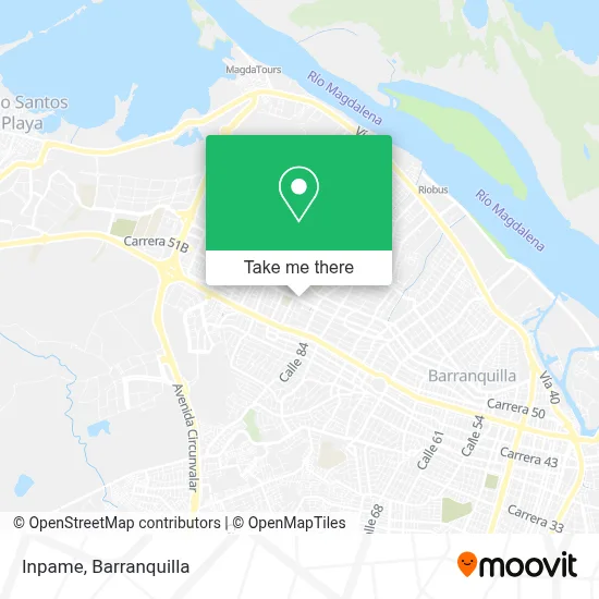 Inpame map