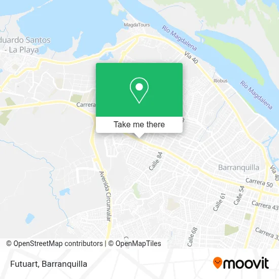 Futuart map