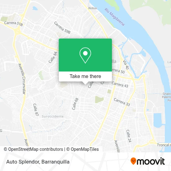 Auto Splendor map