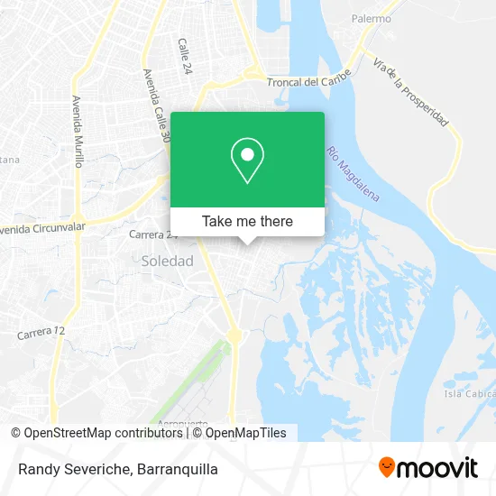 Randy Severiche map