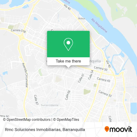 Rmc Soluciones Inmobiliarias map