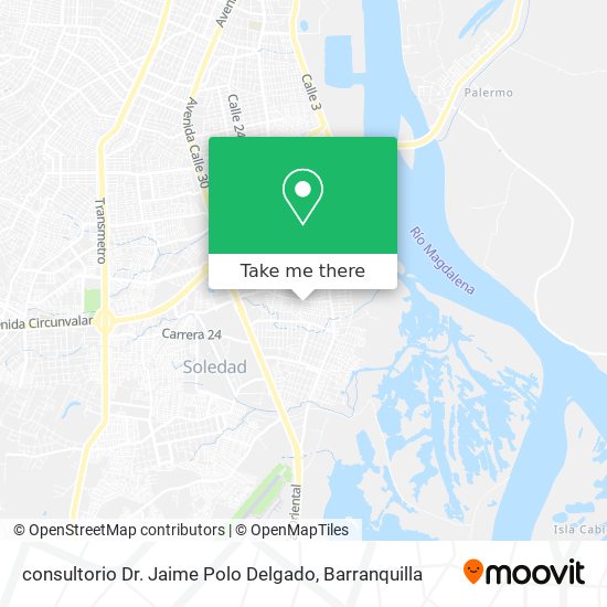 consultorio Dr. Jaime Polo Delgado map