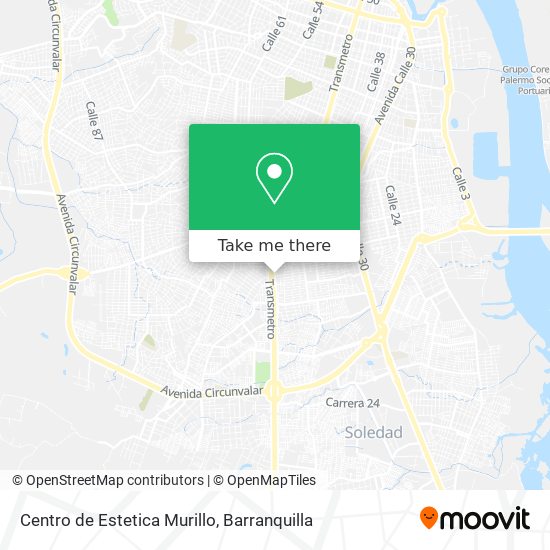 Centro de Estetica Murillo map