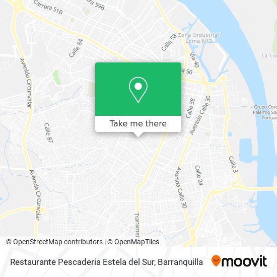 Restaurante Pescaderia Estela del Sur map